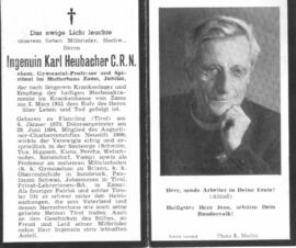 Ingenuien Karl Heubacher