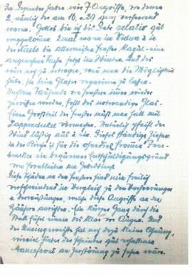 Brief an Dekan Schwarz