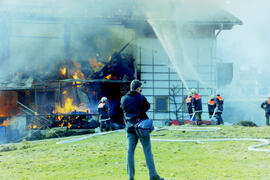 Brand am Hof von Reiter Franz