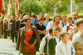 Einweihung der umgebauten Volksschule