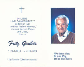 Fritz Gruber