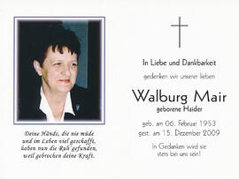 Walburg Mair
