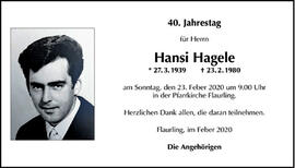 Hansi Hagele