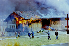 Brand am Hof von Reiter Franz