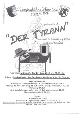 Plakat Der Tyrann