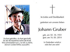 Johann Gruber