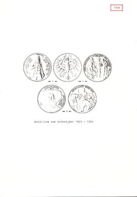 Medaillen zum Gedenkjahr 1809-1984