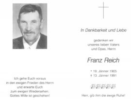 Franz Reich