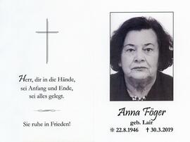 Anna Föger