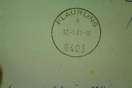 Stempel Postamt Flaurling