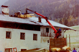 Dachdecken beim Pfeifer Hansl