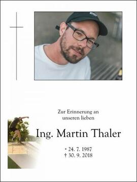 Ing. Martin Thaler