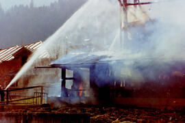 Brand am Hof von Reiter Franz