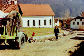 Kanalisierung Dorf