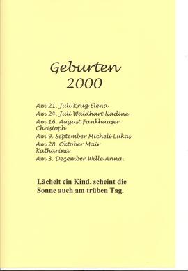 Geburten 2000