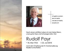 Rudolf Payr