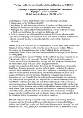 die frühgeschichte