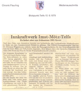 Innkraftwerk Imst-Mötz-Telfs