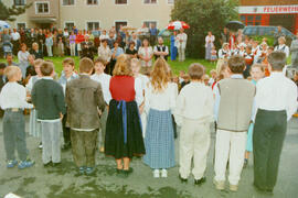 Einweihung der umgebauten Volksschule