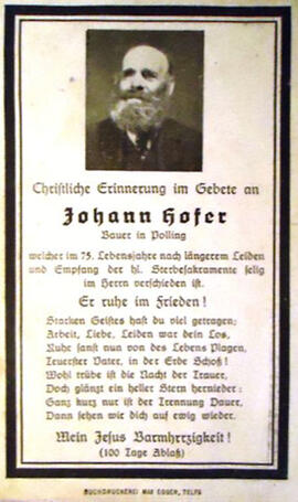 Johann Hofer