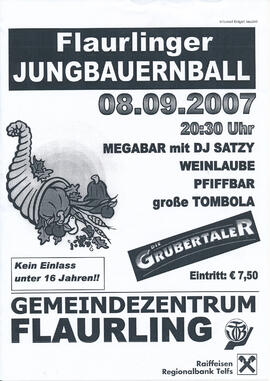 Plakat Jungbauernball