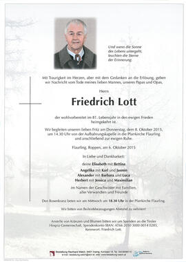 Friedrich Lott
