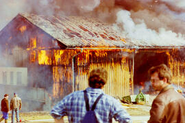 Brand am Hof von Reiter Franz