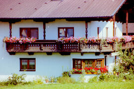 Ansichten in Dorf, Feld und Kalvarienberg