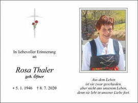 Rosa Thaler