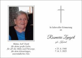 Rosmarie Zangerl
