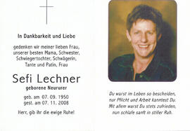 Josefa Lechner (Sefi)