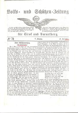 Tiroler Schützen-Zeitung N. 70