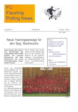 FC Flaurling/Polling News, Ausgabe Frühjahr 2005
