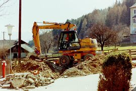 Kanalisierung Dorf