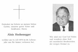 Alois Hochenegger