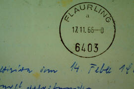 Stempel Postamt Flaurling