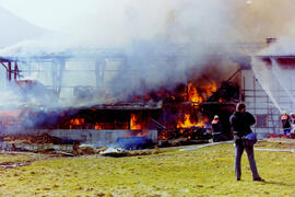 Brand am Hof von Reiter Franz