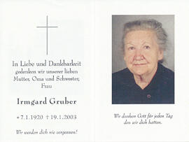 Irmgard Gruber