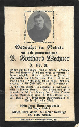 Gotthard Wechner (1869-1929)