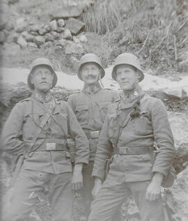 Soldaten im I. Weltkrieg