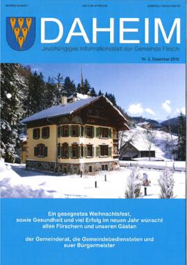 Gemeindezeitung daheim 2018, Nr. 2