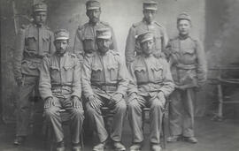 Gruppenbild von Soldaten