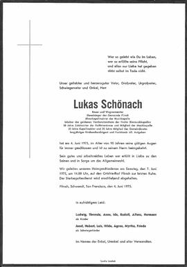 Parte Lukas Schönach (1885-1975)