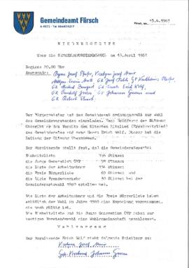 Gemeinde Flirsch, Gemeinderatswahlen_1983: Wahlergebnis