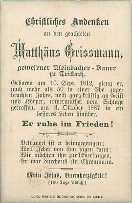 18871003_FW_Grissmann_Matthäus_Kleinbacher_Tristach