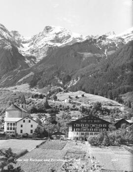 Grins mit Kurhaus und Parseierspitze, Tirol