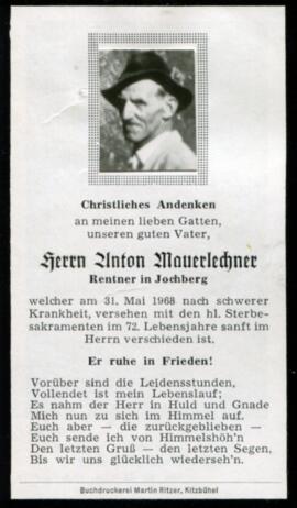 31 Mauerlechner Anton