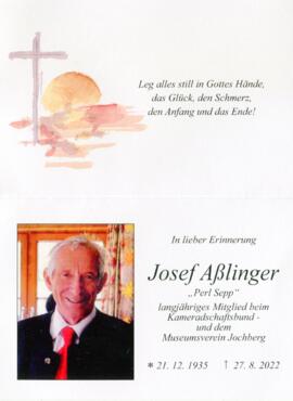 27 Aßlinger Josef