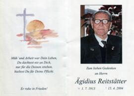 15 Reitstätter Ägidius