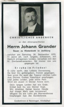 26 Grander Johann